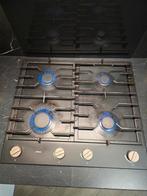 Atag gaskookplaat - 4 kookzones 60 cm voor 52,5 cm, Witgoed en Apparatuur, Fornuizen, Gebruikt, Minder dan 85 cm, 60 cm of meer