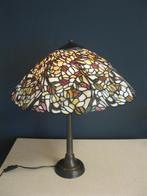 Mooie grote Tiffany lamp op voet., Ophalen of Verzenden, Zo goed als nieuw, Glas, 50 tot 75 cm