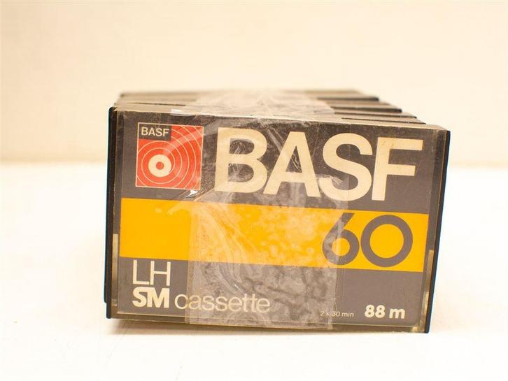 8 Basf cassettebandjes 33105, Cd's en Dvd's, Cassettebandjes, Gebruikt, Overige genres, 2 t/m 25 bandjes, Ophalen of Verzenden