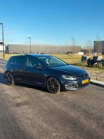 Volkswagen Golf 1.4 TSI  240+PK DSG PANO GTI / R Line, Auto's, Volkswagen, 4 cilinders, Blauw, Origineel Nederlands, 1395 cc