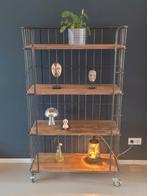Decoratieve bakkerskast, Huis en Inrichting, Ophalen, Zo goed als nieuw, Minder dan 150 cm, Metaal