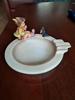 Vintage Hummel asbak met jongen en vogel, Ophalen
