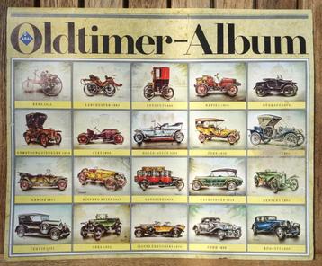 vintage oldtimer overzicht op karton beschikbaar voor biedingen