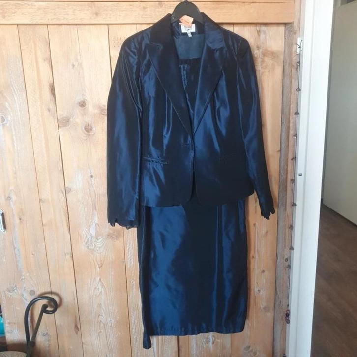 Nienhaus & Lotz, prachtig 3-delig pak dames, maat 38-40, Kleding | Dames, Jasjes, Kostuums en Pakken, Zo goed als nieuw, Kostuum of Pak