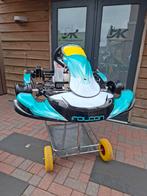 Falcon minikart 1 race oud  i.z.g.s., Sport en Fitness, Karting, Ophalen, Zo goed als nieuw, Kart