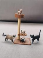 Schleich katjes met krabpaal, Ophalen of Verzenden, Zo goed als nieuw