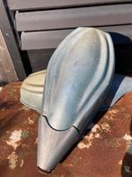 Twee vintage aluminium lampenkappen Phillips, Ophalen of Verzenden