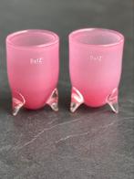 Prachtige roze DutZ windlichten / vaasjes - nieuw -, Huis en Inrichting, Overige kleuren, Nieuw, Ophalen of Verzenden, Glas