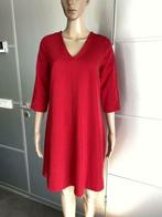 F1316 Le Marais maat S=36/38 jurk jurkje rood, Kleding | Dames, Jurken, Ophalen of Verzenden, Zo goed als nieuw, Knielengte, Maat 36 (S)