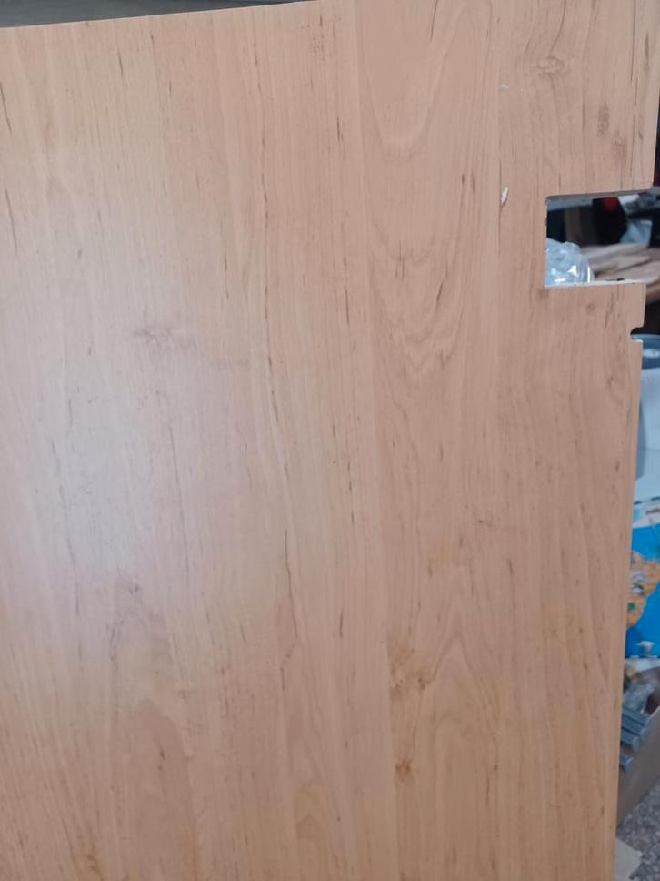 Stevige multiplex 31mm dik werkblad met beugels., Doe-het-zelf en Verbouw, Platen en Panelen, Gebruikt, Multiplex, Minder dan 20 mm