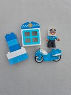 Duplo politie met motor + politiebureau set, Ophalen of Verzenden, Gebruikt, Overige merken