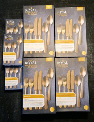 Bestekset van Kempen&Begeer, 8 Pers. Goudkleurig, nieuw. beschikbaar voor biedingen