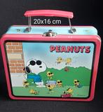 Snoopy blik (broodtrommeltje )met handvat.., Verzamelen, Ophalen of Verzenden, Gebruikt