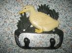 Brocante gietijzeren Gans hanger, Antiek en Kunst, Ophalen of Verzenden