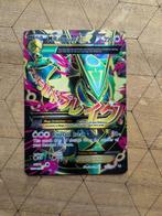 Pokemon Mega M Rayquaza EX glimmend, Ophalen of Verzenden, Nieuw, Losse kaart, Foil