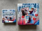Verjaardags of Sinterklaas kado, Frozen puzzels en memory, Ophalen, 10 tot 50 stukjes, Zo goed als nieuw