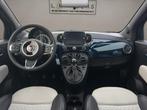 Fiat 500 1.0 Hybrid Dolcevita 2021 BLAUW | Panoramadak | App, Gebruikt, Euro 6, Startonderbreker, Leder en Stof