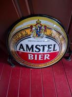 Amstel bier lichtkap, oude logo!, Ophalen, Gebruikt, Reclamebord, Plaat of Schild, Amstel