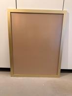Gouden fotolijst houten frame lijst binnenmaat 70 x 90, Gebruikt, 50 tot 75 cm, Metaal of Aluminium, Ophalen of Verzenden
