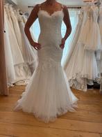 Mermaid trouwjurk mooie rug Libelle Linda maat 38 40, Ophalen of Verzenden, Zo goed als nieuw, Wit, Trouwjurk