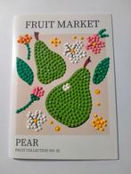 Diamond painting kaart peren, Ophalen of Verzenden