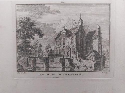 134 / Het Huis Wydestein Jutfaas - Jutphaas Nieuwegein, Antiek en Kunst, Kunst | Etsen en Gravures, Ophalen of Verzenden