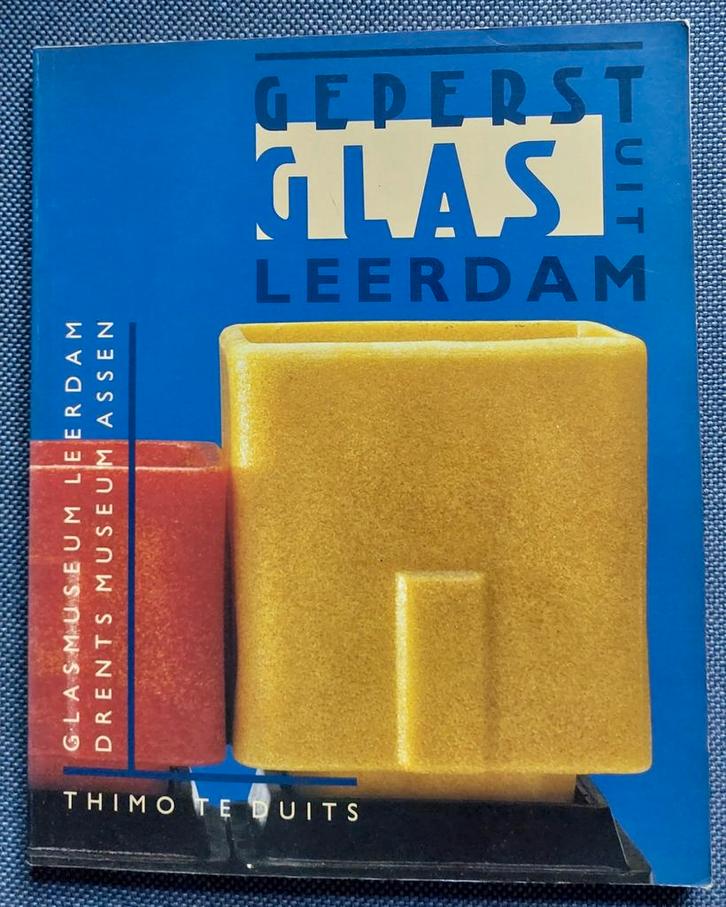 Thimo te Duits geperst glas Leerdam Copier Berlage Meydam, Boeken, Kunst en Cultuur | Beeldend, Gelezen, Overige onderwerpen, Ophalen of Verzenden