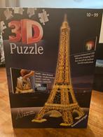 Ravensburger Eiffeltoren 3D Puzzel met LED, Ophalen of Verzenden, Minder dan 500 stukjes, Nieuw, Rubik's of 3D-puzzel