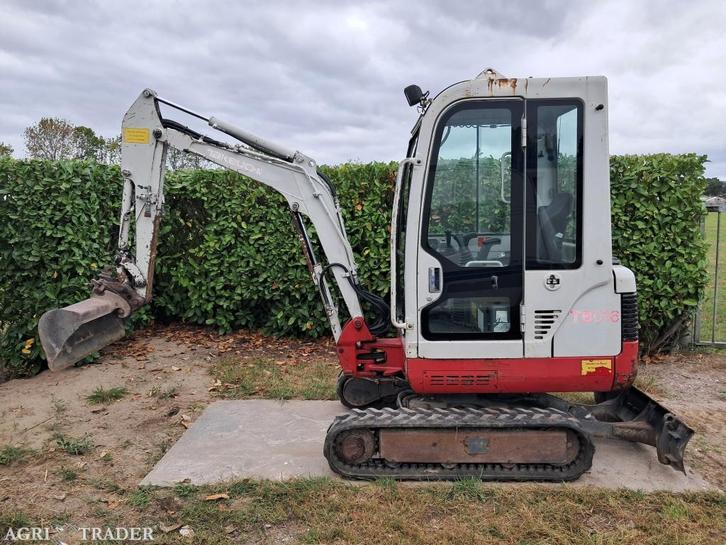 Minigraver Takeuchi TB016 / Graafmachine / Minikraan, Zakelijke goederen, Machines en Bouw | Overig