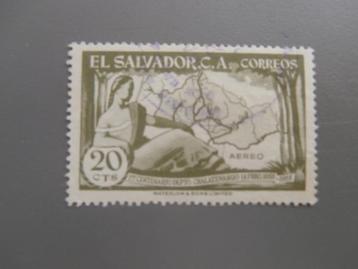 Postzegels Venezuela 1896 en El Salvador 1956  beschikbaar voor biedingen