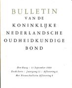 bulletin Oudheidkundige Bond 1960, Ophalen of Verzenden, 20e eeuw of later, Gelezen