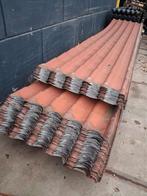 Daksingels staal 110x560cm., Steen of Klei, Ophalen of Verzenden, 15 m² of meer, Dakpannen