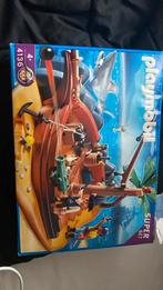 Playmobil aangespoelde piraten boot 4136, Ophalen of Verzenden, Zo goed als nieuw
