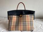 Burberry Vintage Check Society Tote, Gebruikt, Overige kleuren, Verzenden, Minder dan 40 cm