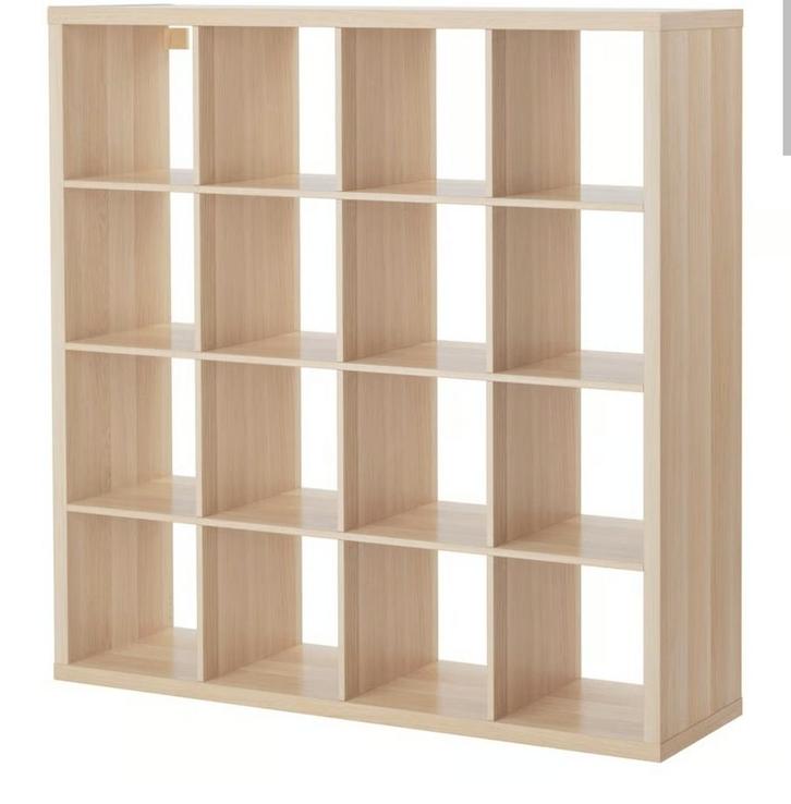 Gebruikte kallax kast 16 vakken, Huis en Inrichting, Kasten | Wandmeubels, Gebruikt, Minder dan 150 cm, 25 tot 50 cm, Ophalen