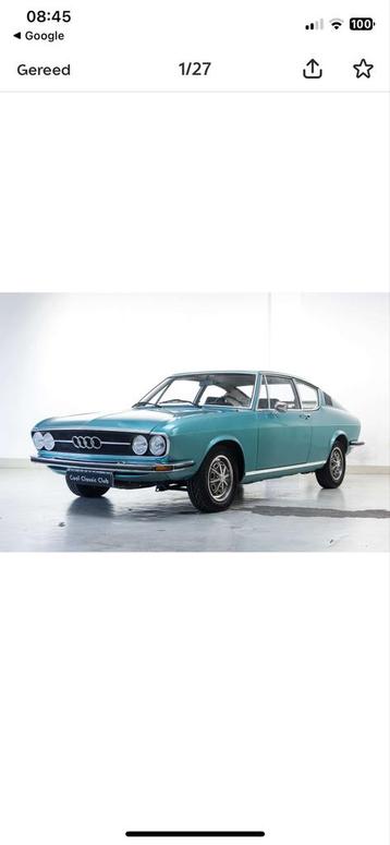 Audi 100 Coupé Aandrijfassen + Fusee 1976 beschikbaar voor biedingen