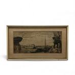 Wim Beeke (20e eeuw) - haven Rotterdam, Ophalen of Verzenden