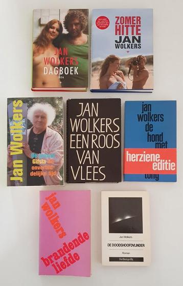 Collectie boeken (7 stuks) van Jan Wolkers