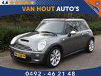 MINI Mini 1.6 Cooper S | 163PK | LEDER | CLIMA | STOELVERW., Voorwielaandrijving, Gebruikt, Zwart, 4 cilinders