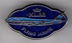 KLM Flying Junior zilverkleurig broche ( F_079 ), Verzamelen, Speldjes, Pins en Buttons, Verzenden, Nieuw, Transport, Speldje of Pin