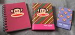 3 nooitgebruikte Schrijfboekjes van Paul Frank., Ophalen of Verzenden, Nieuw