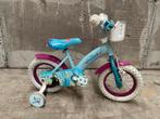 Disney Frozen peuterfiets kinderfiets, Ophalen, Zo goed als nieuw, Minder dan 16 inch, Zijwieltjes