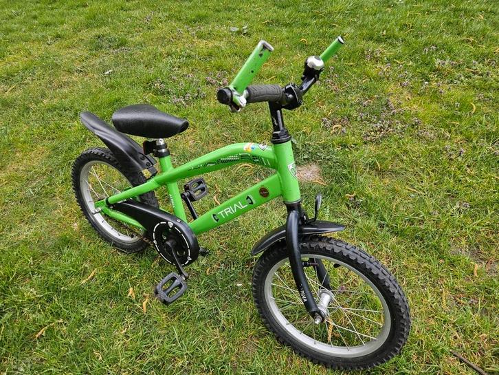 Alpina trial kinderfiets 16" incl bon, Fietsen en Brommers, Fietsen | Kinderfietsjes, Zo goed als nieuw, 16 tot 20 inch, Ophalen of Verzenden