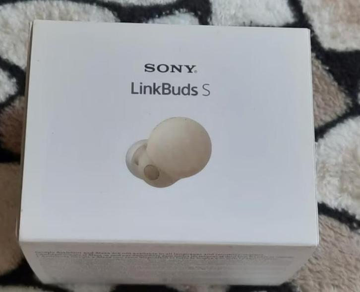 NIEUW - Sony LinkBuds S Ecru met noise cancelling, Telecommunicatie, Mobiele telefoons | Oordopjes, Nieuw, In oorschelp (earbud)