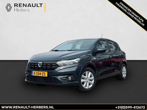 Dacia Sandero 1.0 TCe 90 Comfort Keyless entry & start / PDC, Auto's, Dacia, Bedrijf, Te koop, Sandero, ABS, Airbags, Airconditioning