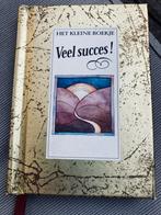 Het kleine boekje - Veel Succes, Ophalen of Verzenden, Overige typen