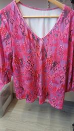 Roze Blouse met Print - Maat xl, Maat 42/44 (L), Ophalen of Verzenden, Roze, Onbekend