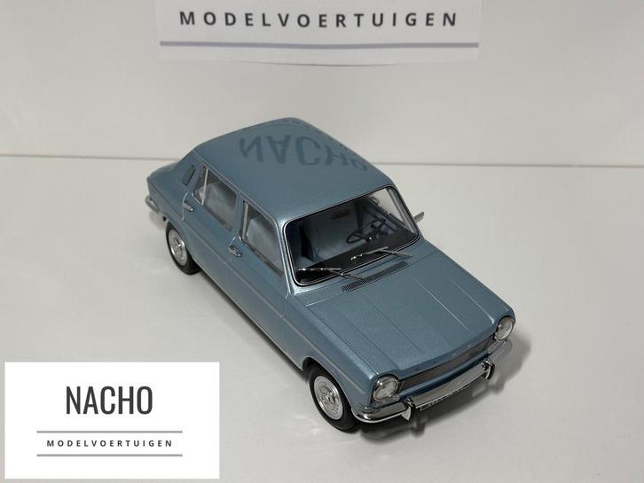 Simca 1100 GLS (1968) | Norev | schaal 1:18 | ZGAN, Hobby en Vrije tijd, Modelauto's | 1:18, Zo goed als nieuw, Norev, Ophalen of Verzenden
