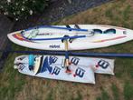 Old-school Mistral Taloa met tuigage, Watersport en Boten, Ophalen, Gebruikt, 300 cm of meer, Met vin(nen)