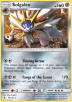 Pokemon - Solgaleo (GRI 87) Rare.., Ophalen of Verzenden, Zo goed als nieuw, Losse kaart